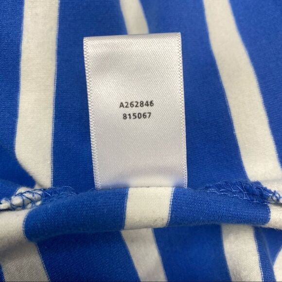 Isaac Mizrahi Live Stripe t-shirt dress size Small - Picture 5 of 5